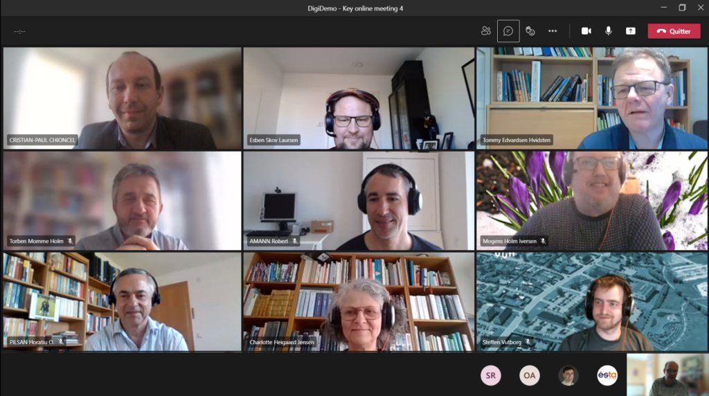 DigiDemo partner meeting, March 2021